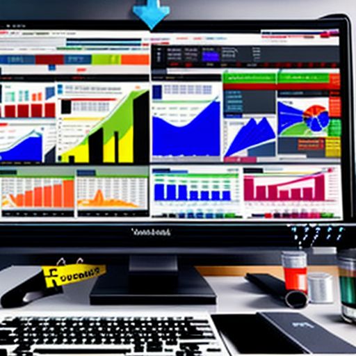 ERP Software Finance Dashboard