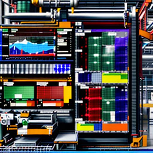 Modern ERP system interface for manufacturing